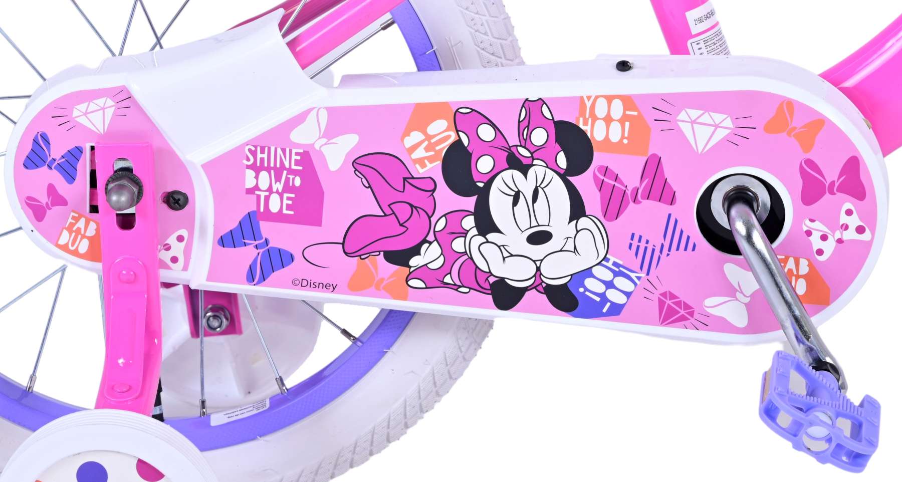 Minnie süßest aller Zeiten! 16 Zoll 29 cm Girls Coode Bremsrosa