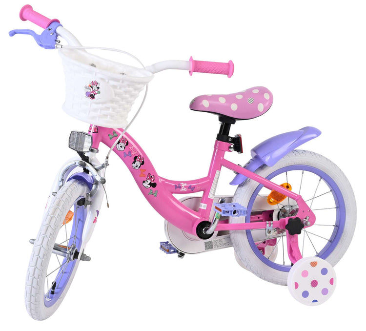 Disney Minnie ist die süßeste aller Zeiten! Kinderfahrrad - Mädchen - 14 Zoll - Rosa