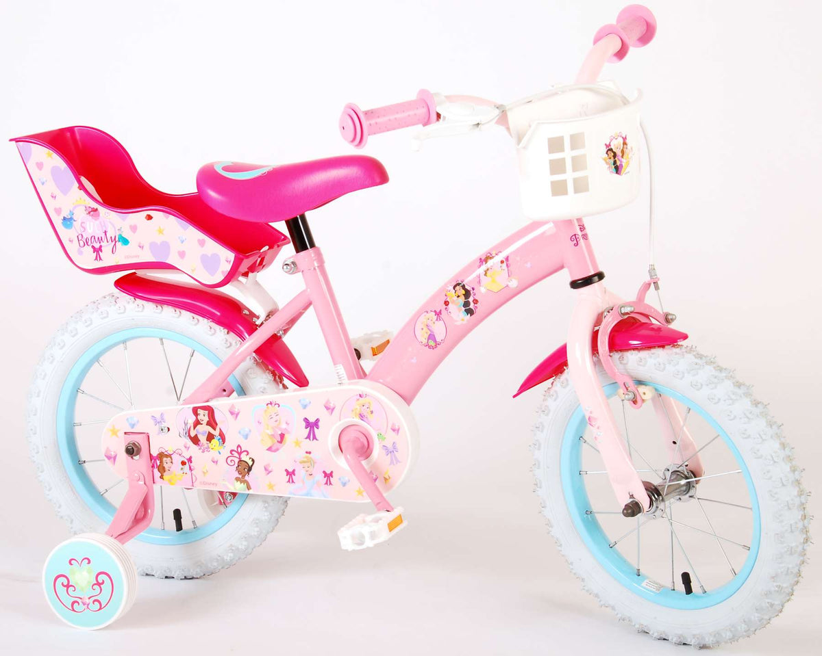 Prinzessin 14 Zoll 25 cm Mädchen knapp Bremsrosa