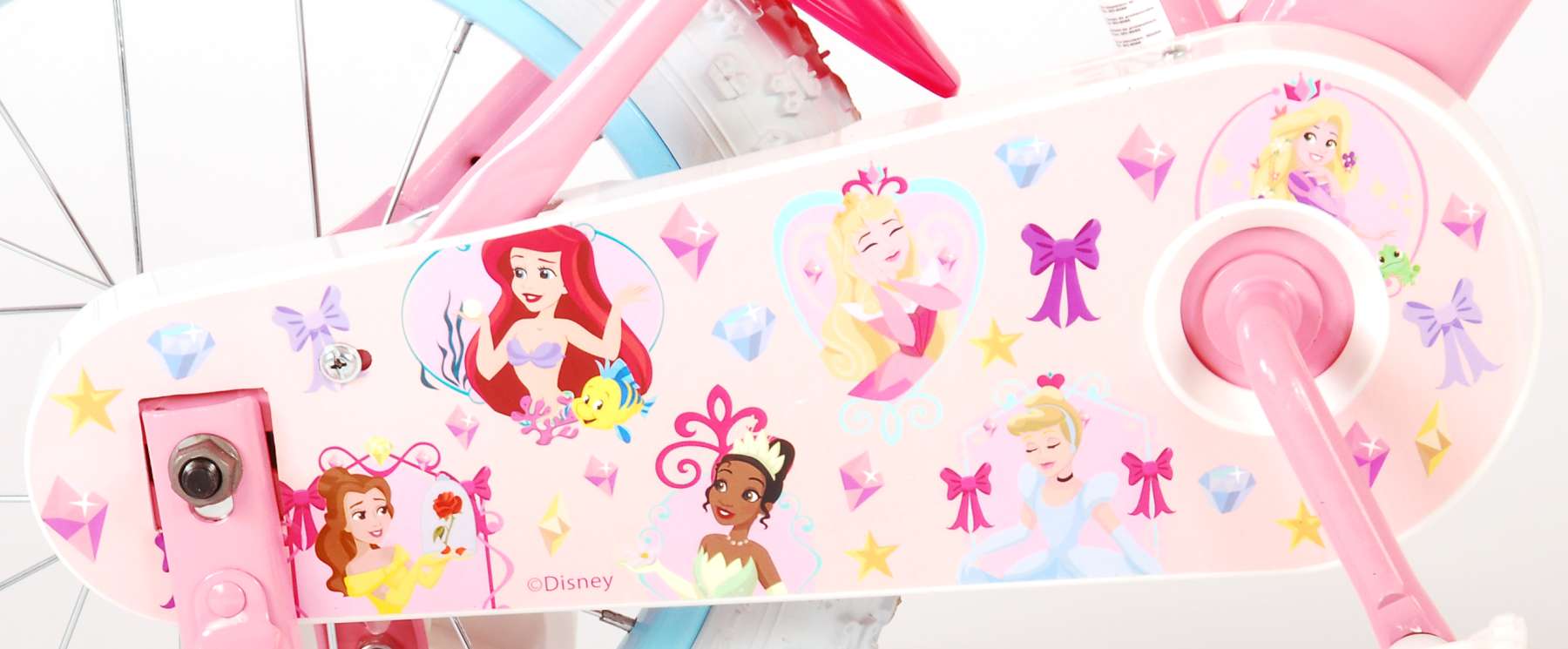 Prinzessin 14 Zoll 25 cm Mädchen knapp Bremsrosa