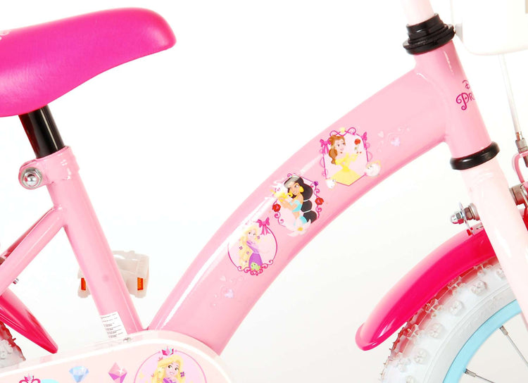 Prinzessin 14 Zoll 25 cm Mädchen knapp Bremsrosa