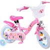Volare Magic Royals Kinderfahrrad – Mädchen – 12 Zoll – Pink – zwei Handbremsen
