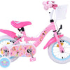 Volare Magic Royals Kinderfahrrad – Mädchen – 12 Zoll – Pink – zwei Handbremsen