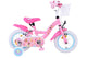 Volare Magic Royals Kinderfahrrad – Mädchen – 12 Zoll – Pink – zwei Handbremsen