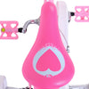 Volare Magic Royals Kinderfahrrad – Mädchen – 12 Zoll – Pink – zwei Handbremsen