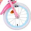 Volare Magic Royals Kinderfahrrad – Mädchen – 14 Zoll – Pink – zwei Handbremsen