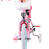 Volare Magic Royals Kinderfahrrad – Mädchen – 14 Zoll – Pink – zwei Handbremsen