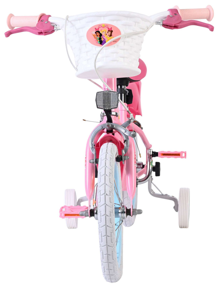 Volare Magic Royals Kinderfahrrad – Mädchen – 14 Zoll – Pink – zwei Handbremsen