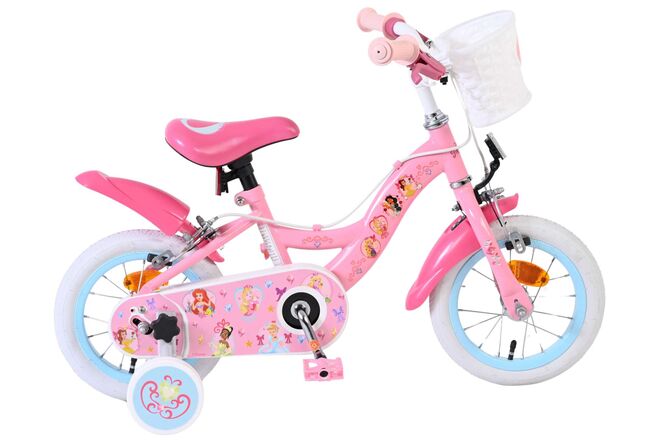 Disney Princess Disney Princess Kinderfahrrad – Mädchen – 12 Zoll – Pink – zwei Handbremsen