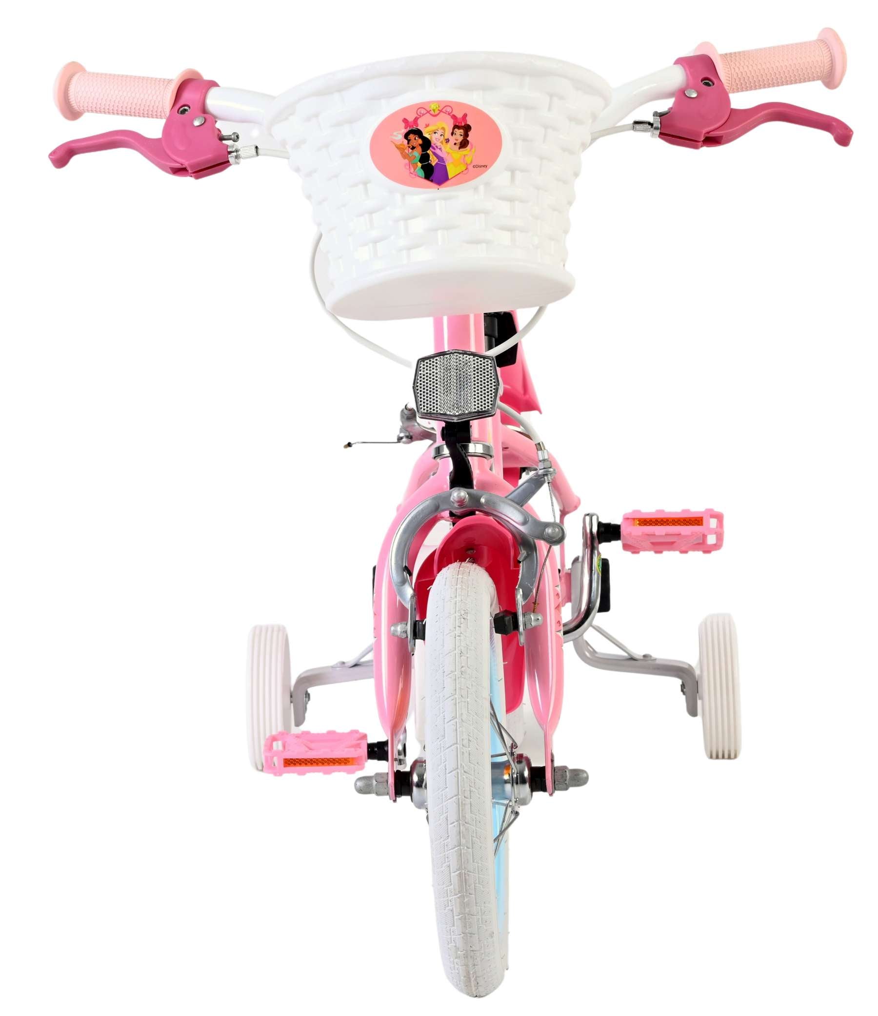 Disney Princess Disney Princess Kinderfahrrad – Mädchen – 12 Zoll – Pink – zwei Handbremsen