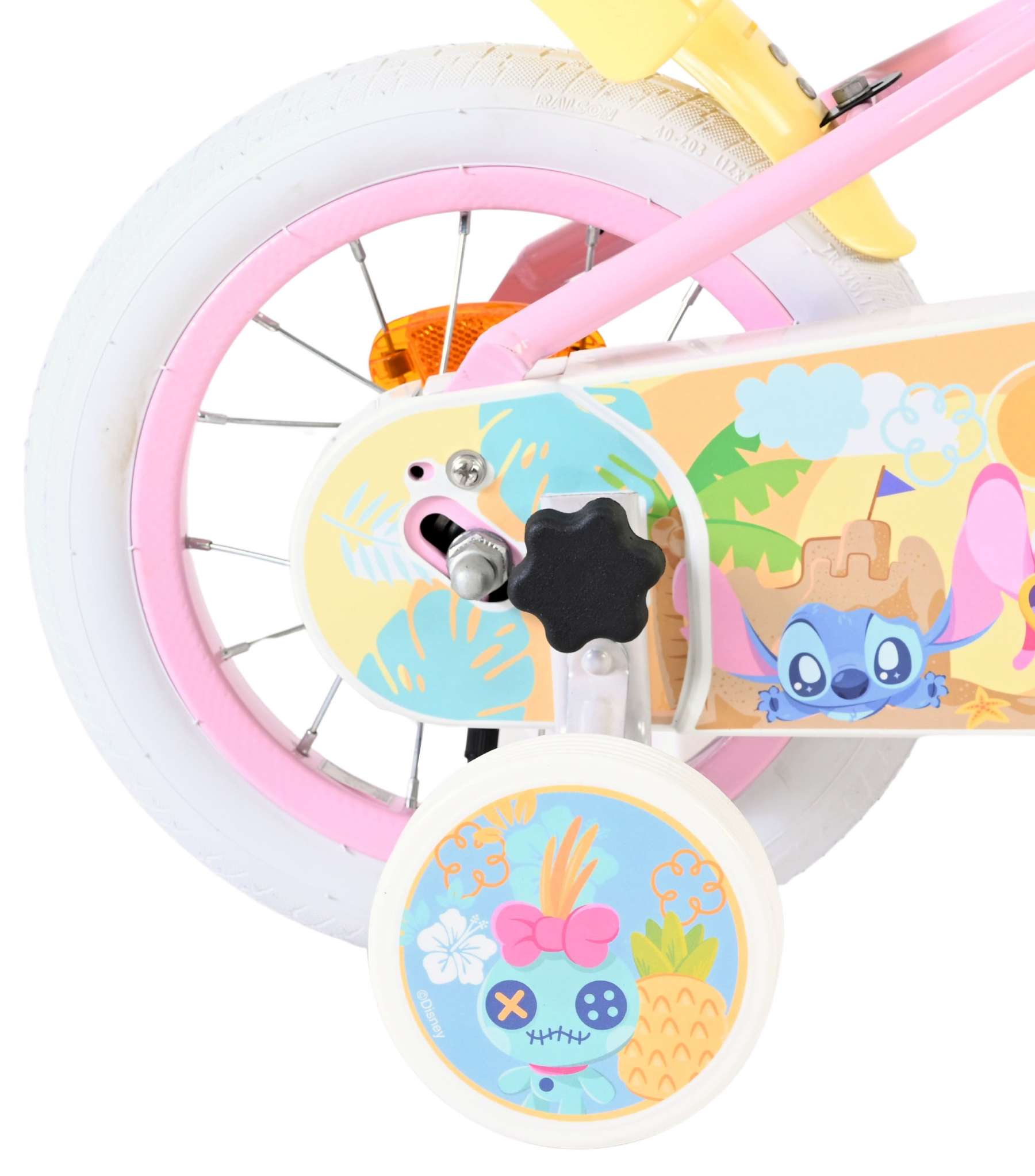 Volare Koala Kinderfahrrad – Mädchen – 12 Zoll – Rosa