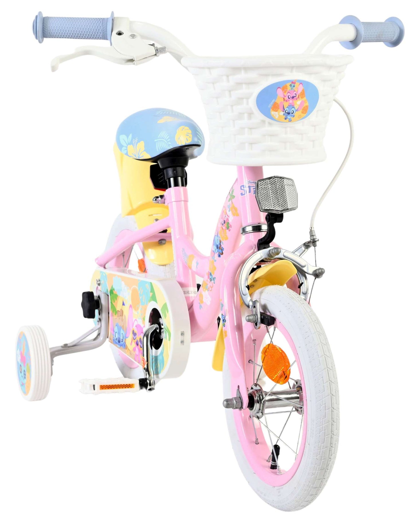 Volare Koala Kinderfahrrad – Mädchen – 12 Zoll – Rosa