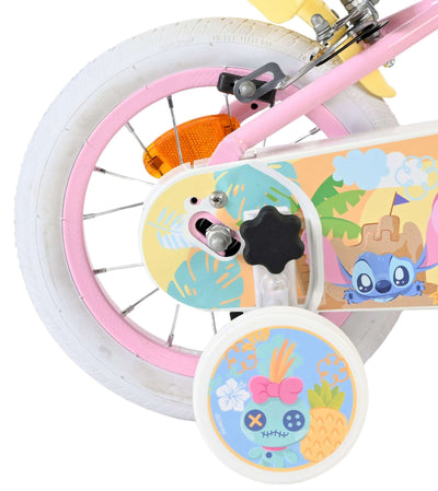 Volare Koala Kinderfahrrad – Mädchen – 12 Zoll – Pink – zwei Handbremsen
