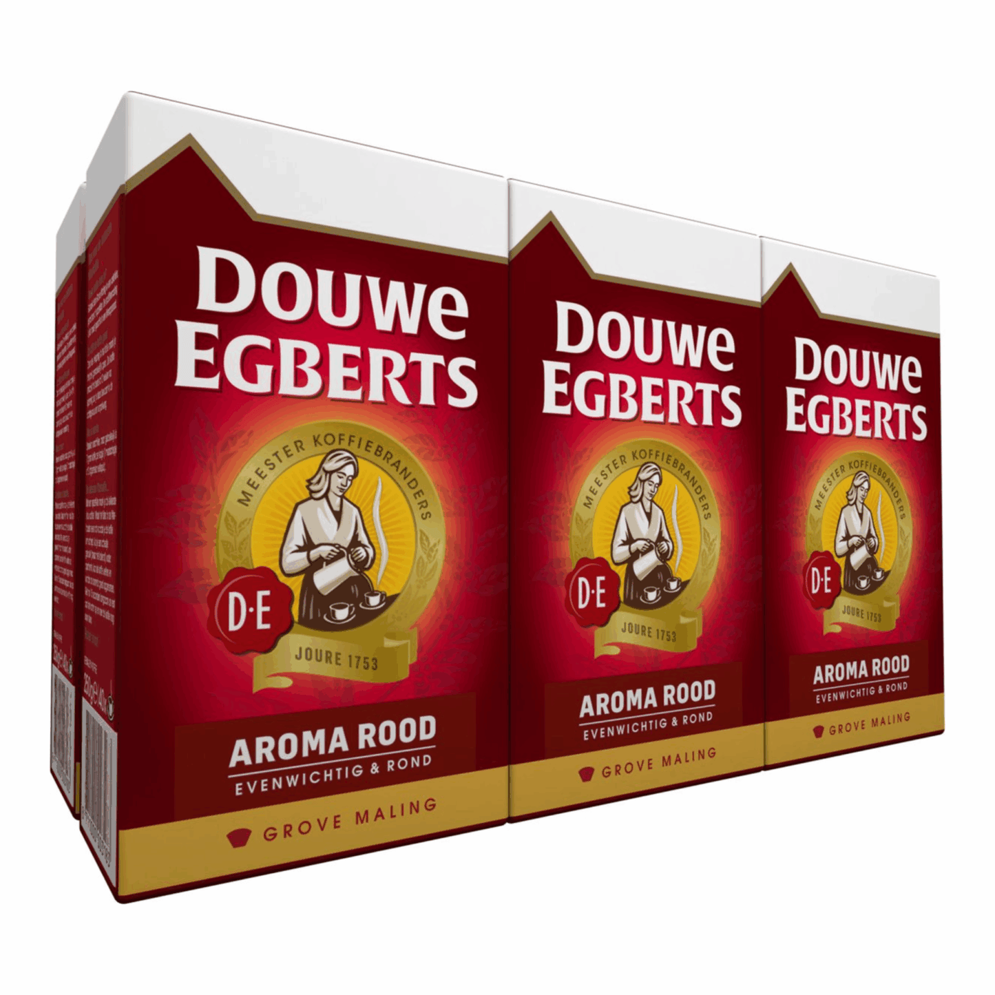 Douwe Egberts Aroma rot grob gemahlen (6x 500gr)