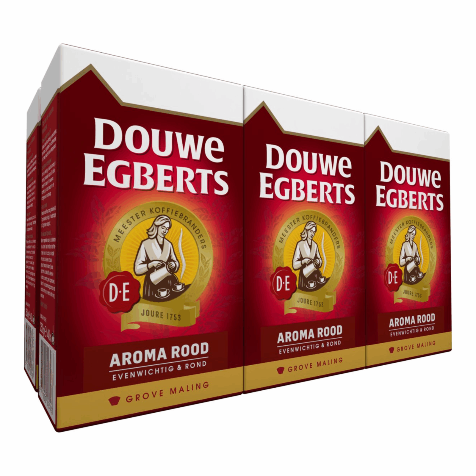 Douwe Egberts Aroma rot grob gemahlen (6x 500gr)