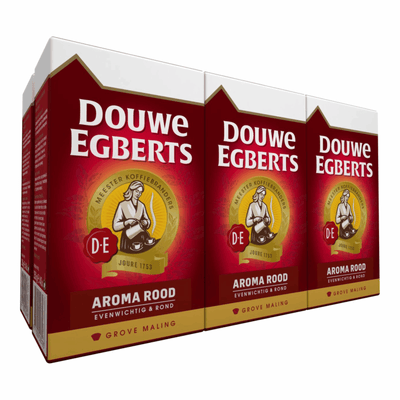 Douwe Egberts Aroma rot grob gemahlen (6x 500gr)