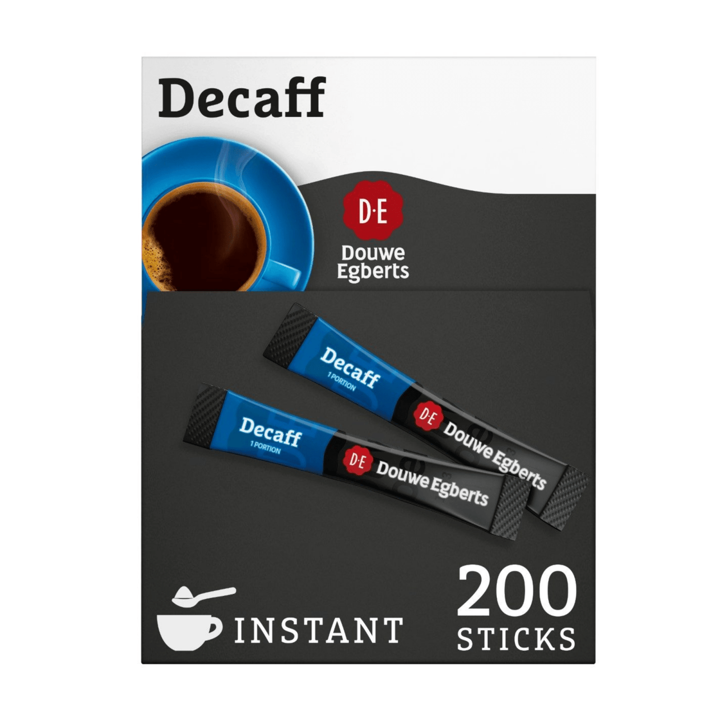 Douwe Egberts entkoffeinierter Instantkaffee-Stick (200 x 1,5 g)