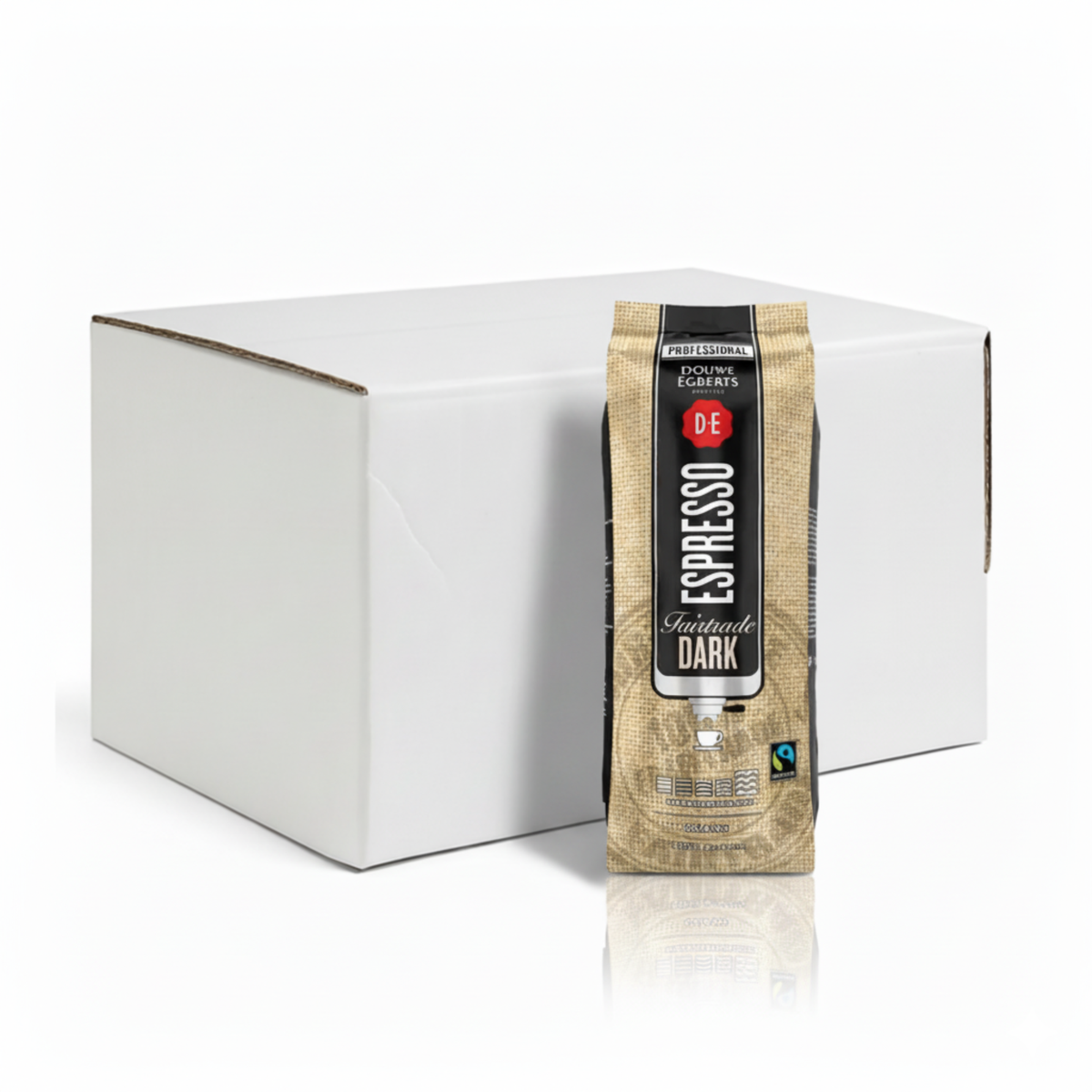 Douwe Egberts Espressobohnen Fairtrade dunkel (6x 1kg)
