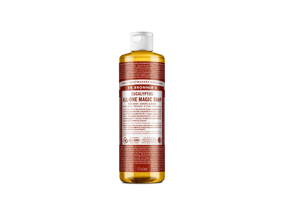 DR. Bronners flüssige Seife reines kastiles Eukalyptus 475 ml