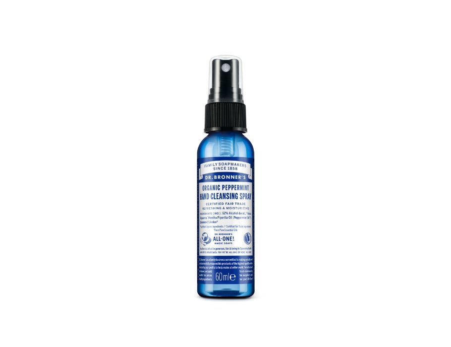 DR. Bronners Desinfektionsspray -Spray -Pfefferminze