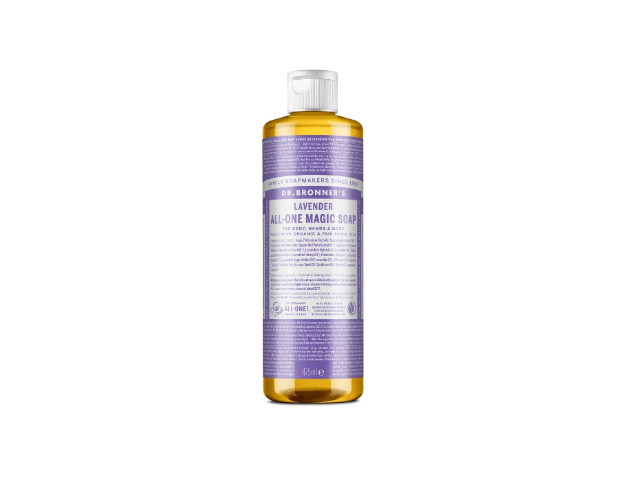 DR. Bronners flüssige Seife reine Kastilien -Lavendel 475 ml