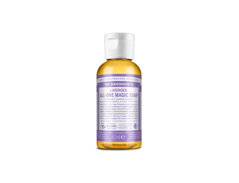 DR. Bronners flüssige Seife reine Kastilien Lavendel 60 ml