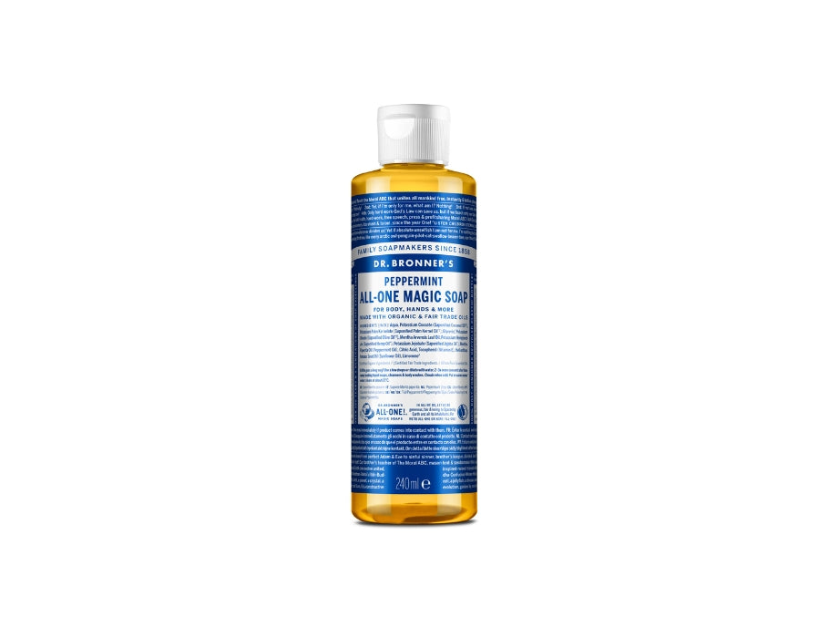 DR. Bronners flüssige Seife reine kastilische Pfefferminze 240 ml