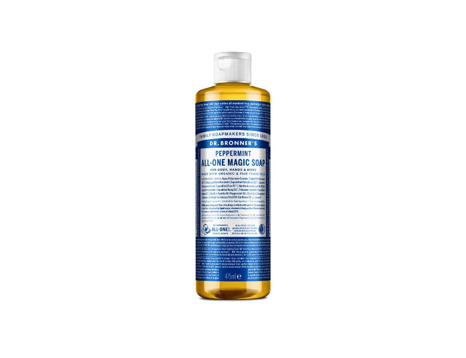 DR. Bronners flüssige Seife reine kastilische Pfefferminze 475 ml