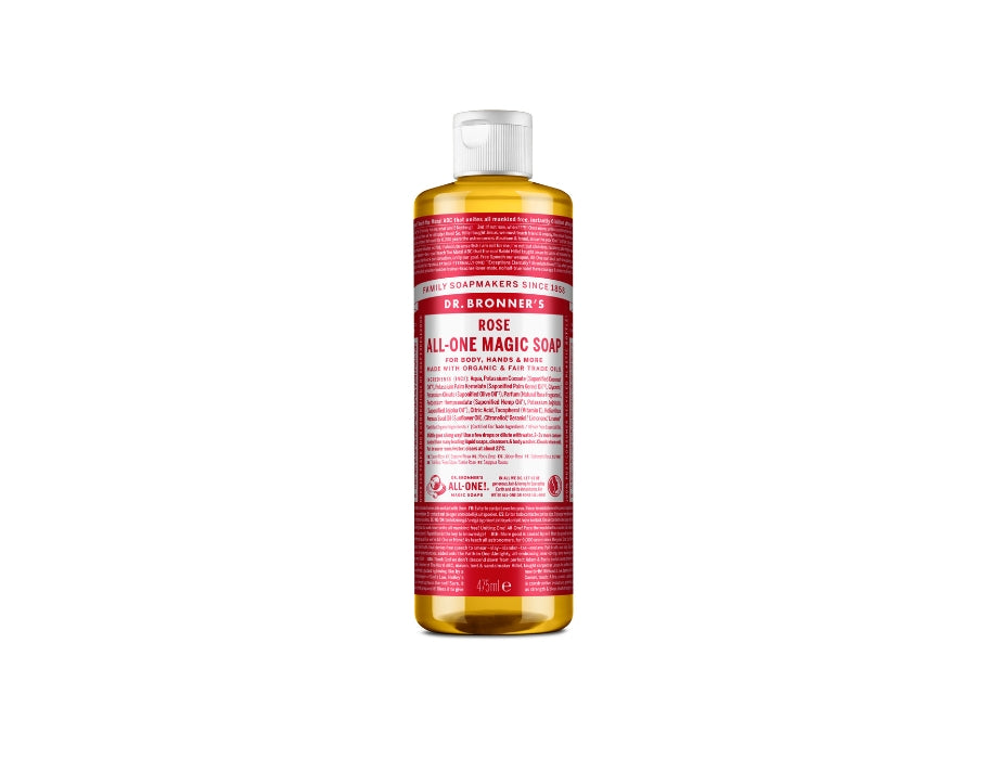 DR. Bronners flüssige Seife reine kastilische Roos 475 ml