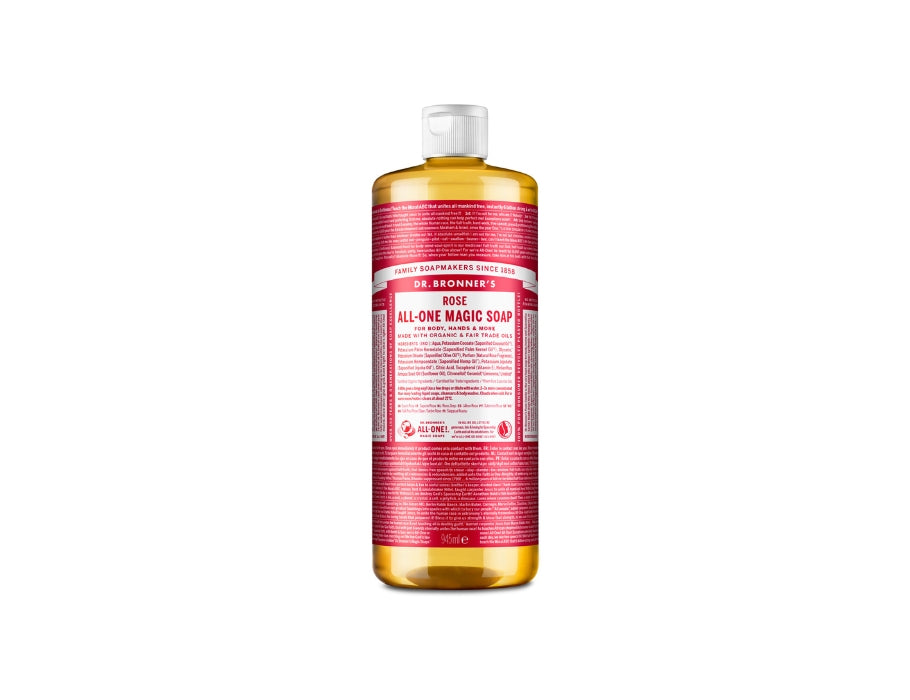 DR. Bronners flüssige Seife reine kastilische Roos 945 ml