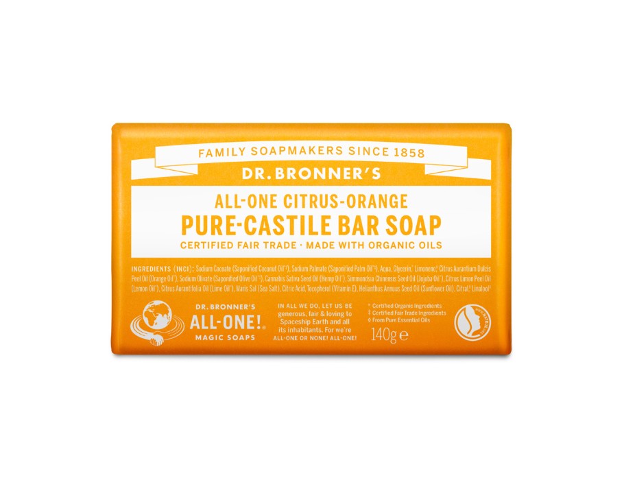 DR. Bronners Seifenblock Pure Castile Citrus