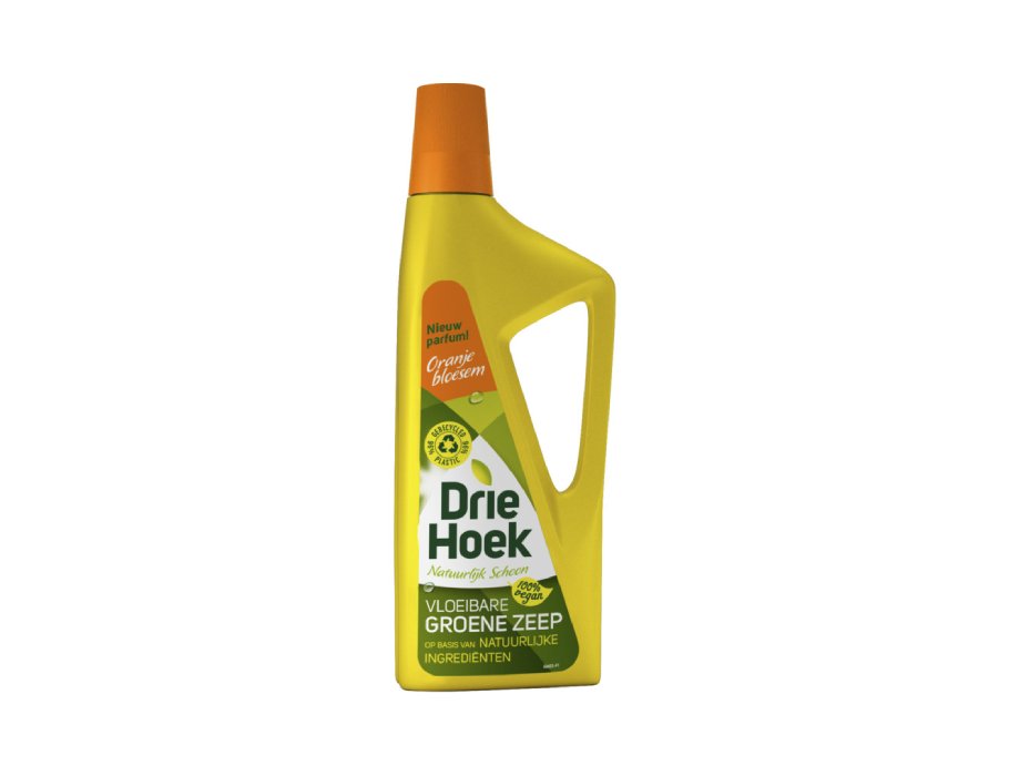 Dreieckseife Dreieck flüssige grüne Seife Orangenblüten 725 ml