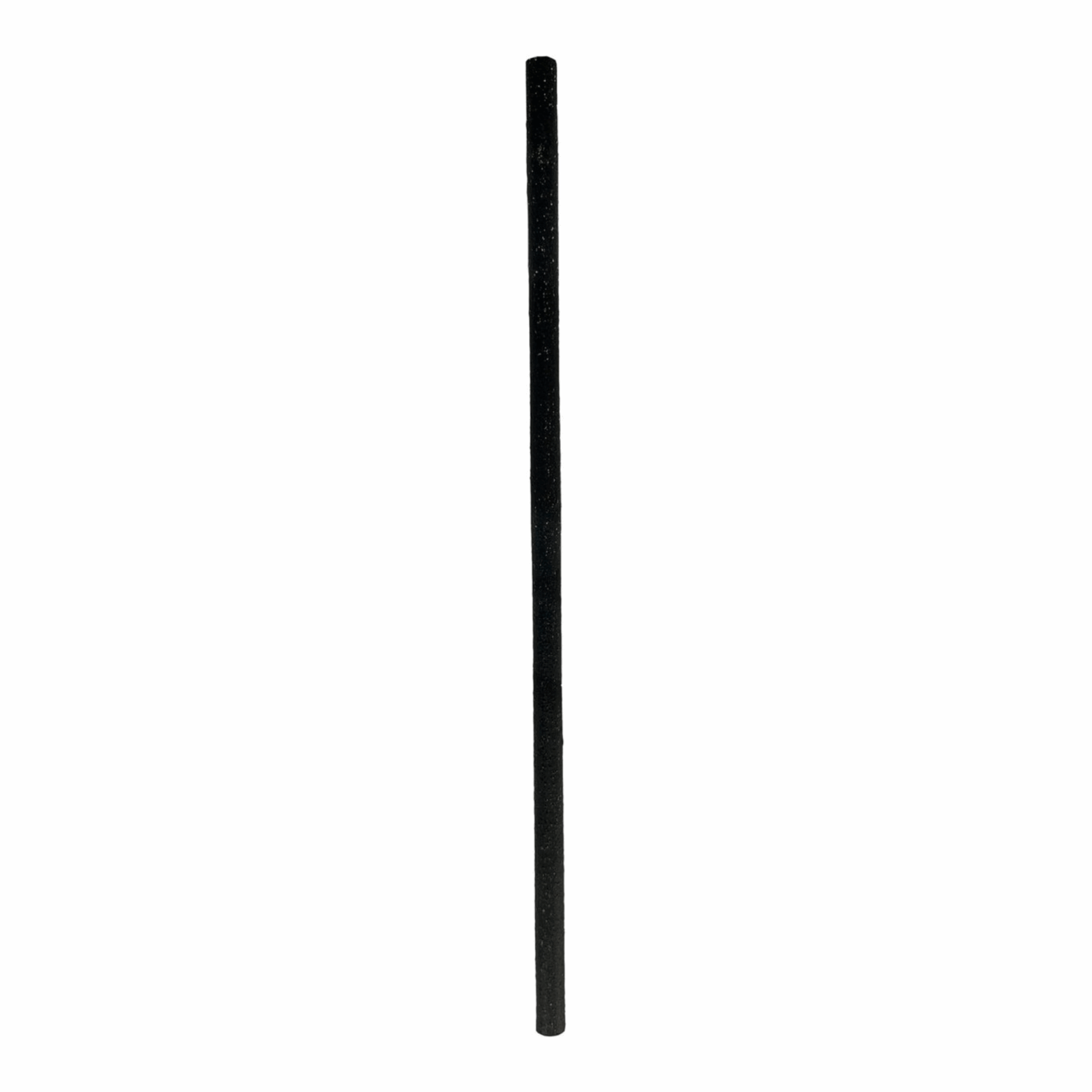 Trinkhalm schwarz aus Zellulose 20 cm (100 Stück)
