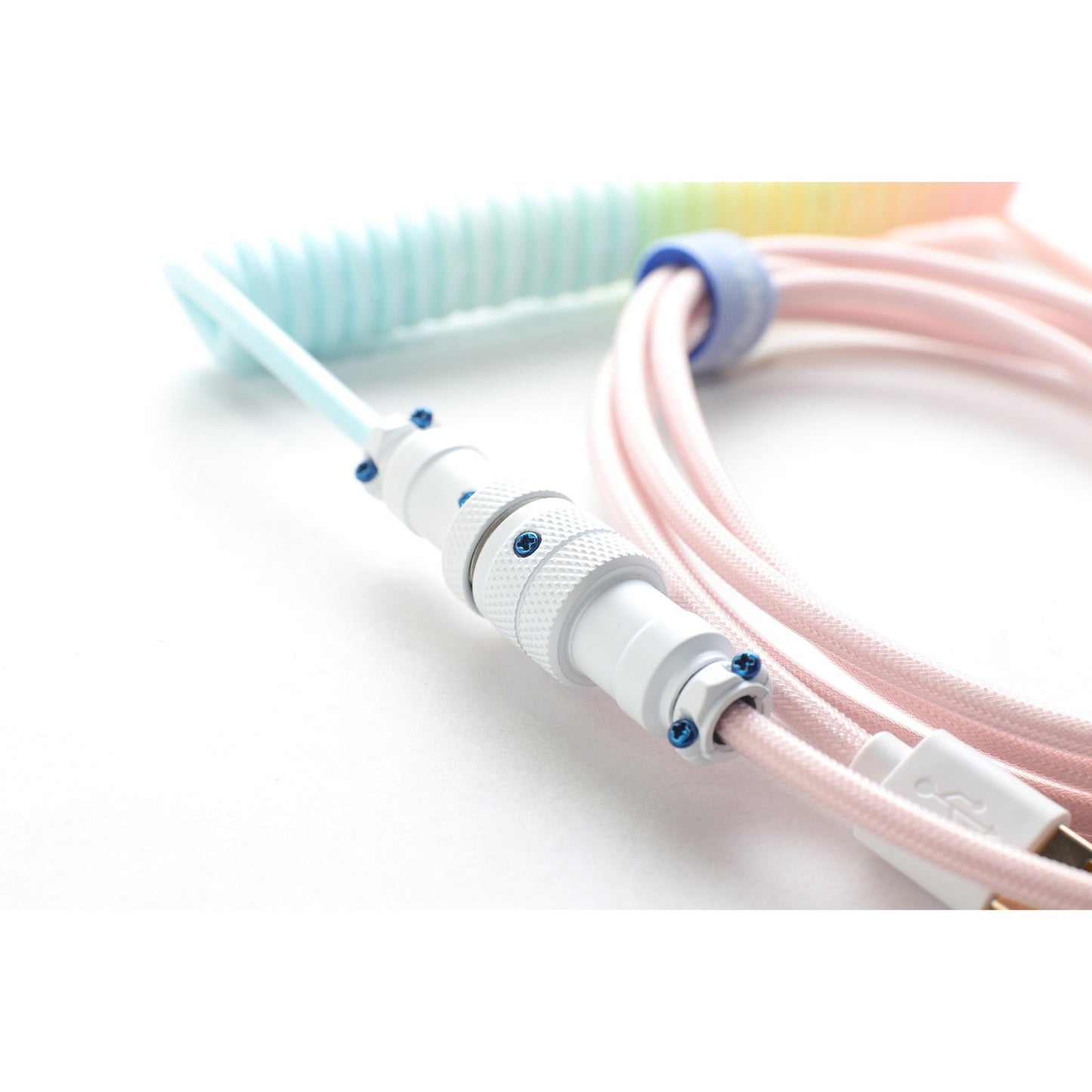 Ducky Spiralkabel V2 Zuckerwatte