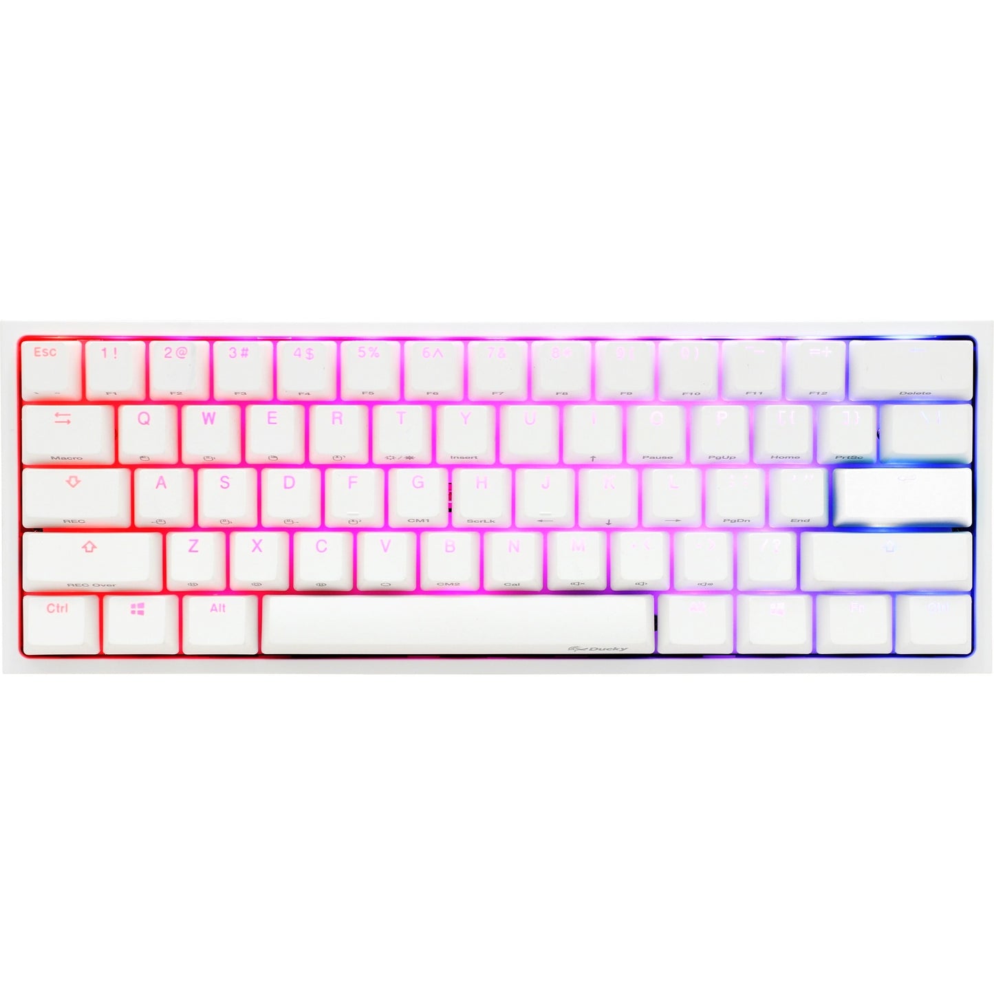 Ducky One 2 Mini Rgb rein Weiß