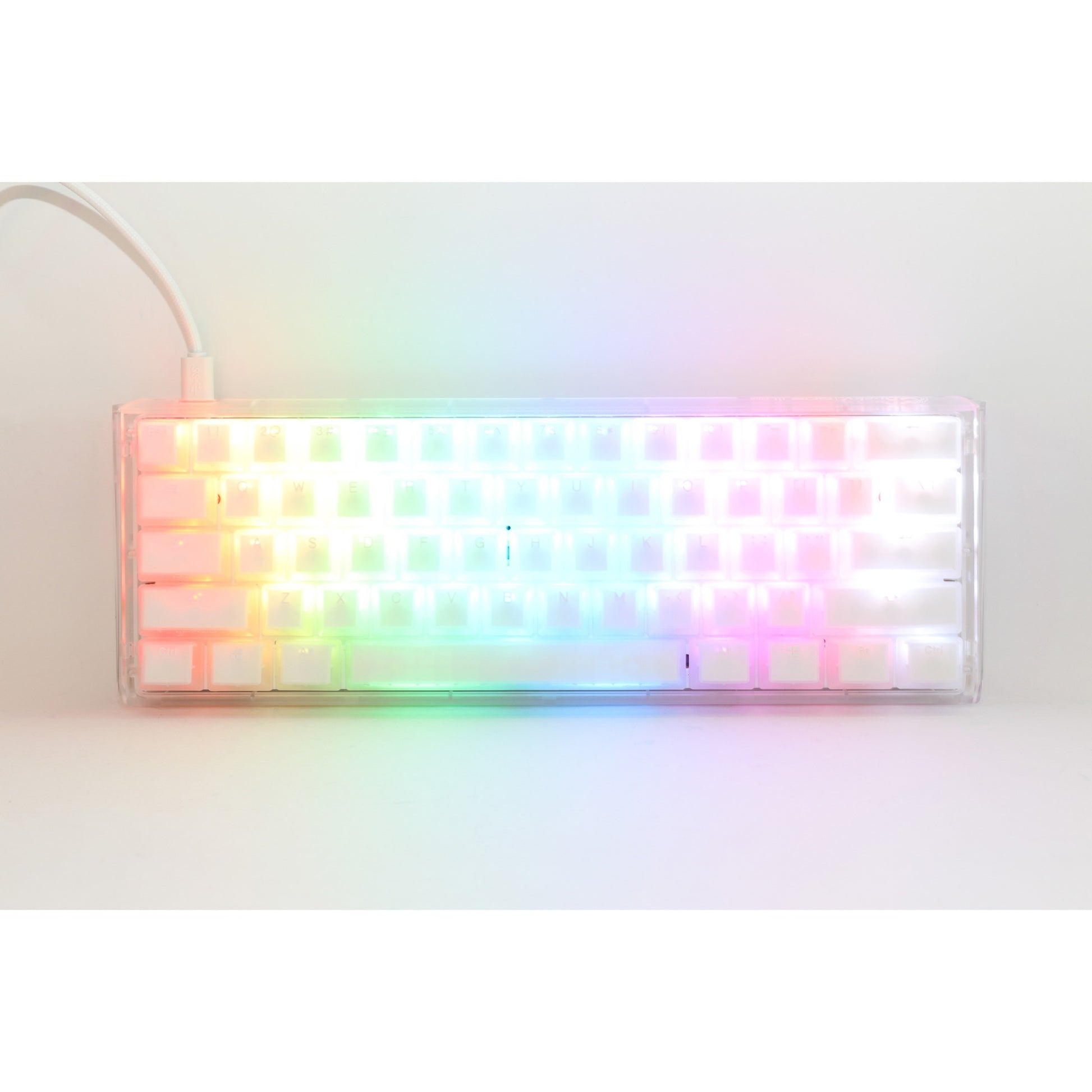 Ducky One 3 Mini Aura Weiß