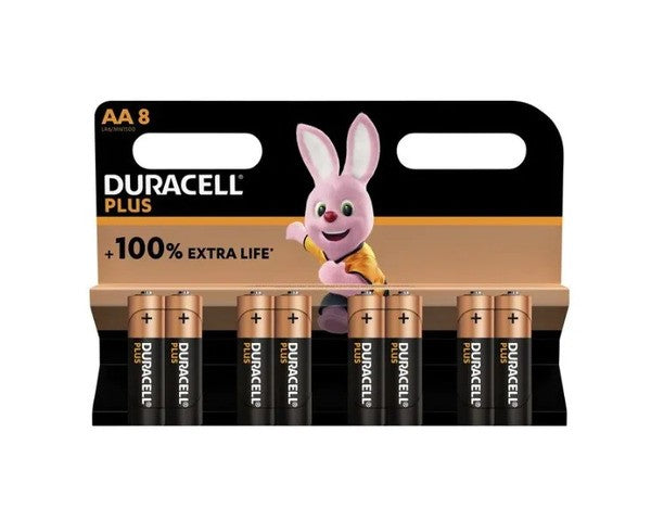 Duracell Plus 100 % AA 8er-Pack LR6 MN1500 (24 Stück)