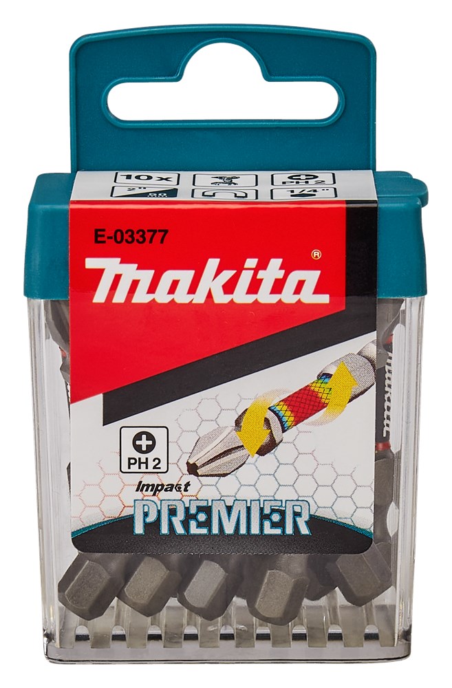 Imp-Makita-Zubehör slschr.bit ph2x50mm 10s c r – e-03377 – e-03377