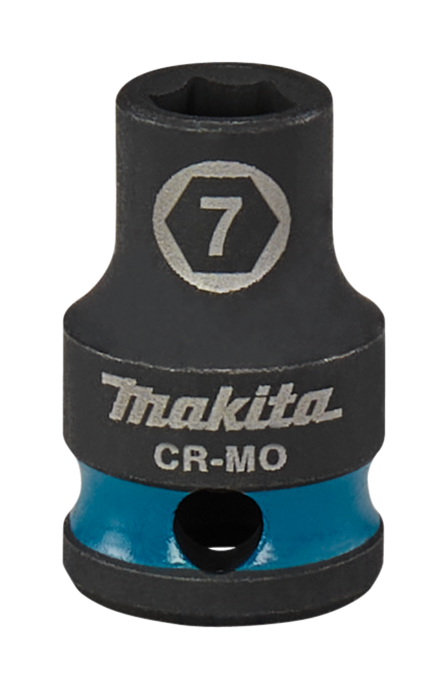 Imp-Makita-Schlagstecknuss Act schwarz, 3 8 7 mm – E-15883