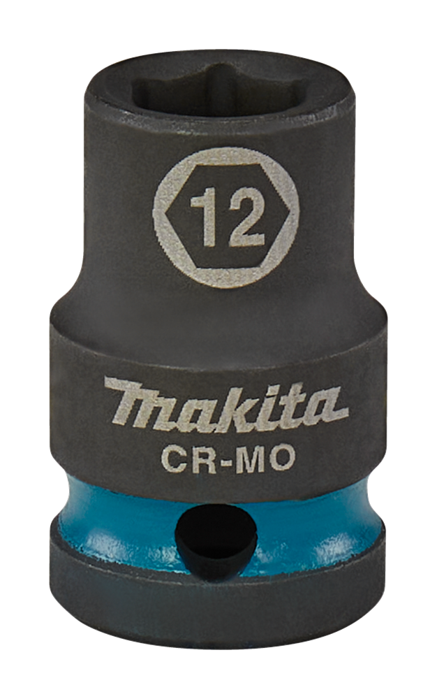 Imp-Makita-Schlagstecknuss Act schwarz, 1 2 12 mm – E-16081