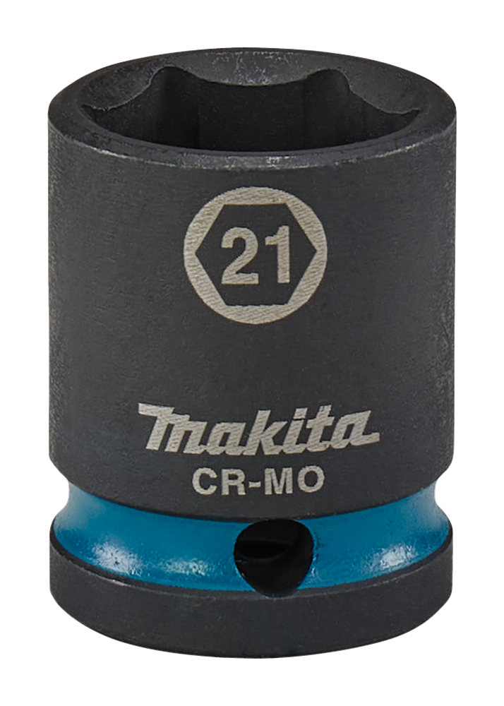 Imp-Makita-Schlagstecknuss Act schwarz, 1 2 21 mm – E-16178