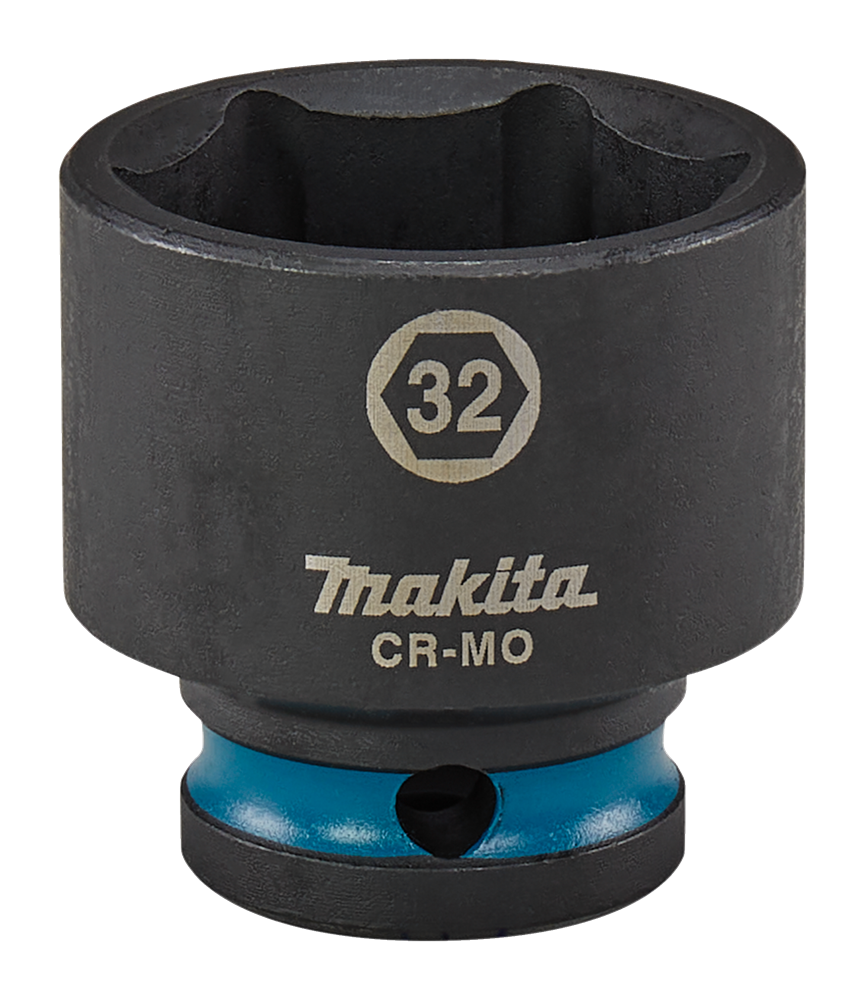 Imp-Makita-Schlagstecknuss Act schwarz, 1 2 32 mm – E-16237