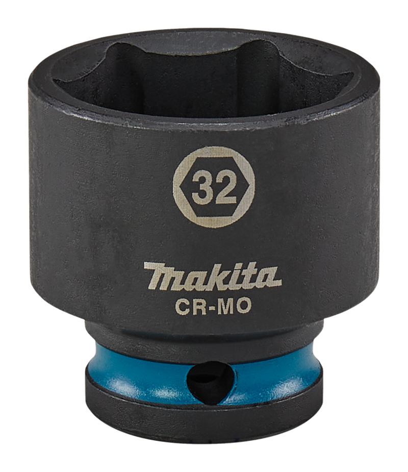 Imp-Makita-Schlagstecknuss Act schwarz, 1 2 32 mm – E-16237