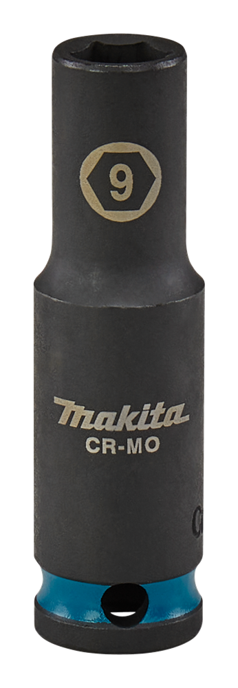 Imp Makita Schlagschrauber-Stecknuss Act schwarz, 3 8 9 mm lang – E-16265