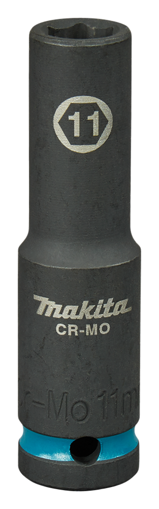 Imp-Makita-Schlagschrauber-Stecknuss Act schwarz, 1 2 11 mm lang – E-16427