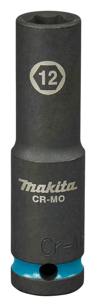 Imp-Makita-Schlagschrauber-Stecknuss Act schwarz, 1 2 12 mm lang – E-16433