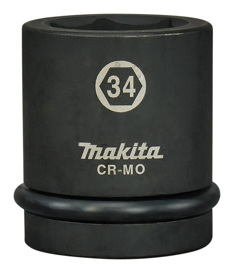 Makita Zubehör Schlagschrauber-Stecknuss 34x63mm – e-24555
