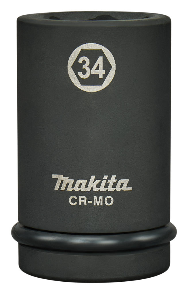 Makita Zubehör Schlagschrauber-Stecknuss 34x90mm – e-24723