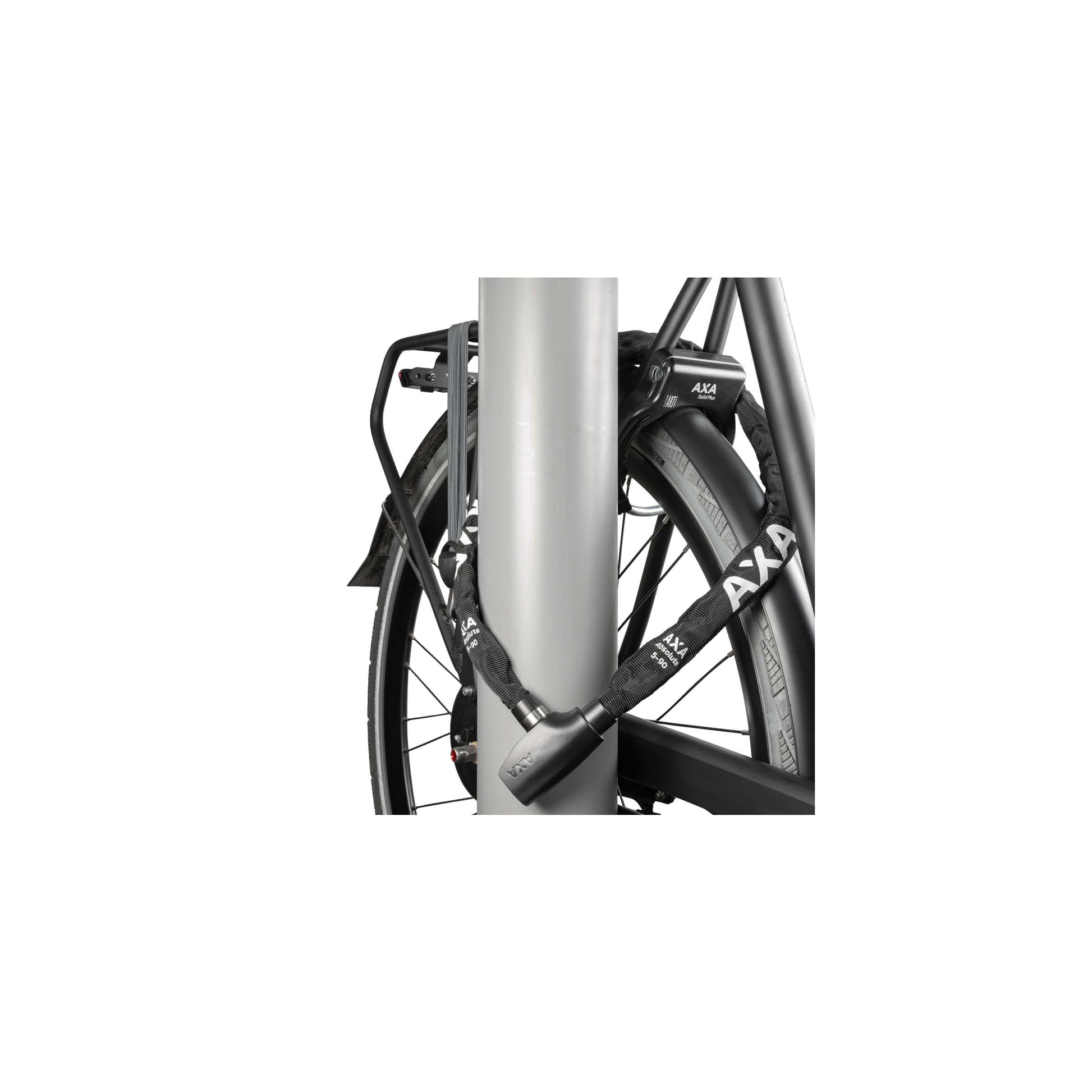 Axa-Kettenschloss absolut 5-110 cm schwarz