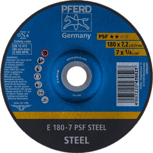 Pferd ABS Stahl A30 178-7 | 10 Stk